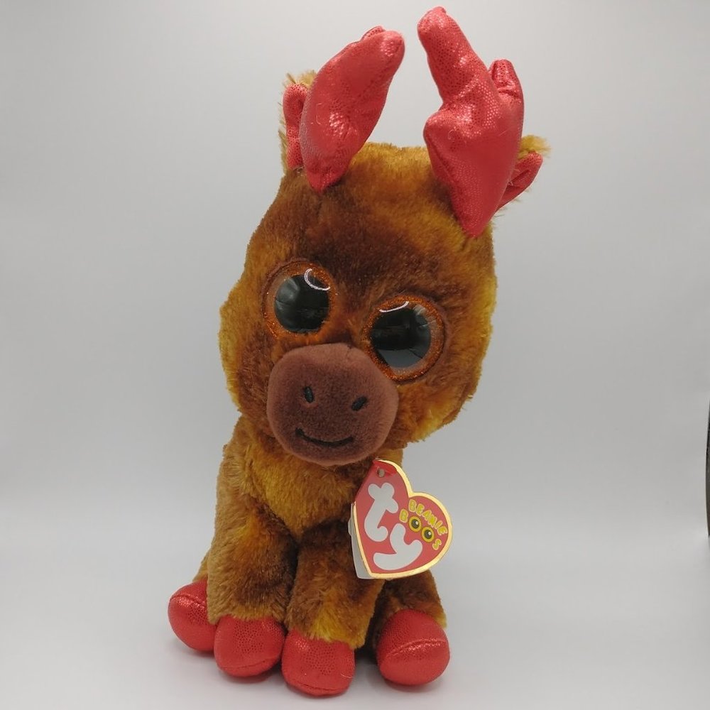 Ty Beanie Boos Maple the Moose, Canadian Exclusive TySilk